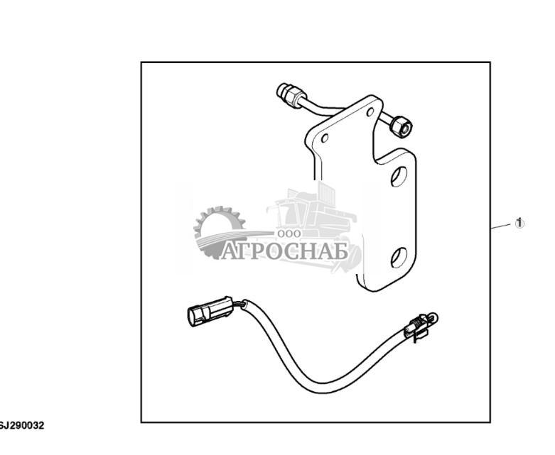 Навесное оборудование, перемещение топливного фильтра - ST773919 191.jpg